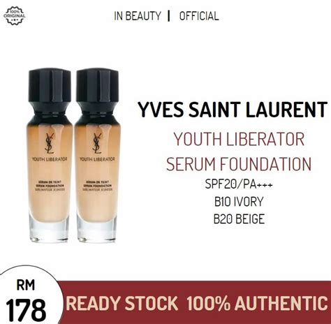 ysl serum foundation b20|YSL youth serum foundation.